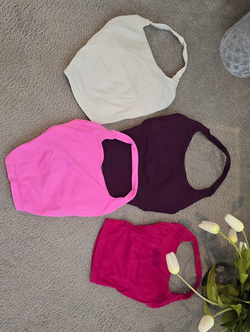 4 Tops Dfyne Inspired Impact Strappy Top Set  Size Small